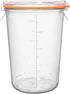 Glass Sourdough Starter Jar,27oz Wide Mouth Jars for Sourdough Starter,Airtight Food Storage