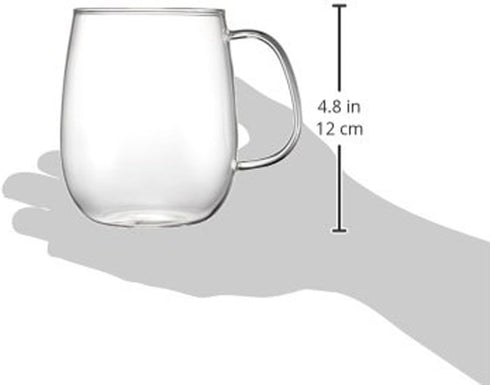KINTO 8292 UNITEA Cup, 19.7 fl oz (550 ml), Heat-resistant Glass, Gift