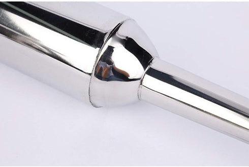 Stainless Steel Sausage Stuffer Tubes Filler Meat Filling Funnel Stuffer Tools, 28cm
