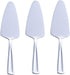 GoGeiLi Pie Cake Server Set of 3, 9.3-inch Stainless Steel Pizza Pastry Server, Dishwasher Safe