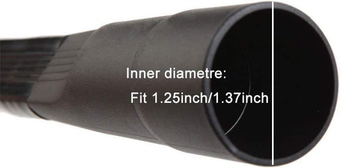 EZ SPARES 25-Inch Flexible Vacuum Crevice Tool Kit for 1-1/4" or 1-3/8" Vacuum Hoses
