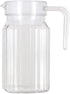 600ML Acrylic Pitcher - Transparent Juice Bottle with Lid and Handle for Cold Water, Juice, Tea, Milk, Sangria