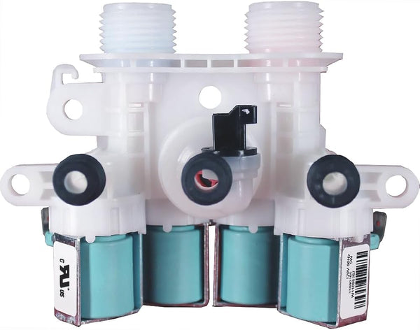 Upgrade W11165546 Washer Water Inlet Valve Replacement for Whirlpool, Kenmore, Maytag