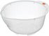 Japanese Rice Washing Bowl with Side and Bottom Drainers, Plastic