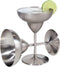 Oggi Stainless Steel Margarita Glasses, 12oz, Set of 2, Unbreakable for Outdoor Use