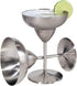 Oggi Stainless Steel Margarita Glasses, 12oz, Set of 2, Unbreakable for Outdoor Use