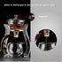 Set Set (6 RORA Lazy Kungfu Glass Tea Semi Automatic Drip Rotating with Infuser Glass Teapot cups)