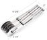 Stainless Steel 5 Wheel Pastry Cutter - Adjustable Baking Cutter Roller, Cookie Dough Divider, Pizza Slicer, 9.0x2.0