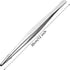 Gutsdoor Kitchen Tweezers, Stainless Steel Food Tongs with Precision Serrated Tips (12 Inch Straight)
