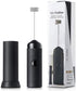 Handheld Electric Double Mesh Milk Frother - Whisk for Latte, Cappuccino, Barista Art