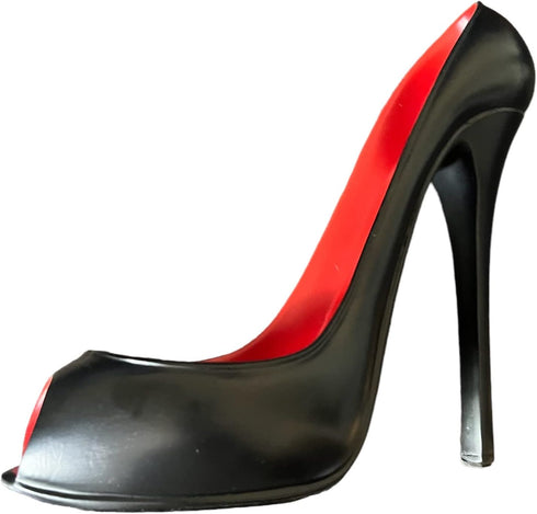 Shoe Wine Rack Holder - Bottle Wine Not Keeper with High-Heel Design - Display & Storage Accessories - Table