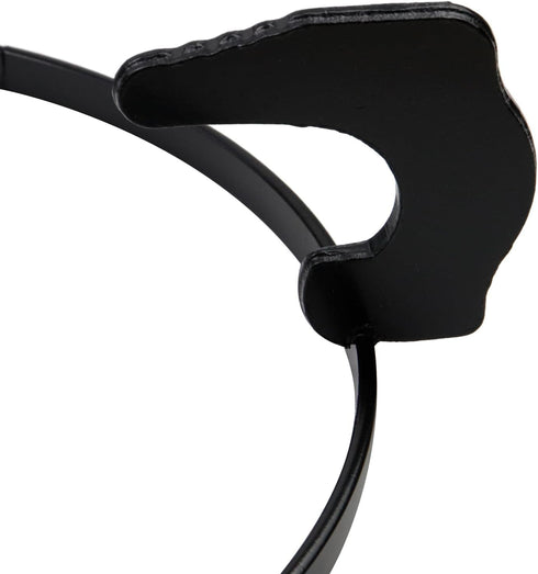 Cast Iron Gas Stove Wok Rack, 7.28 Inch Wok Support Ring Brackets, Black Holder for Milk Pot