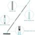 Affogato Floor Scrub Brush, Bathroom Long Handle Bathtub Push Broom, Shower Tile Grout Scrubber for Hard to Reach Areas