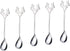10 Pieces Stainless Steel Mini Coffee Espresso Spoons, Elk Shaped Flatware, 5.5 Inch Dessert Teaspoons