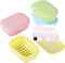 Quatish 4 Pack Travel Soap Case Leakproof, Portable Travel Bar Soap Holder