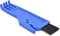 ABS Dust Brush for Vacuum Cleaner, Fits Handheld and Sweeping Robot (Blue)