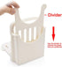 Foldable Bread Slicer Cutting Guide with 5 Slice Thicknesses Mold, Bagel Loaf Sandwich Cutter