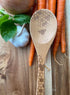 Talisman Designs Laser Etched Beechwood Tasting Spoon | Honey Bee Design | Cute & Functional Kitchen Tool | Decorative