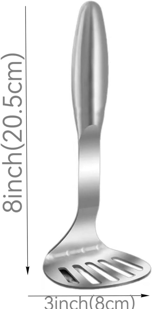 SWEIBIAI Potato Masher Stainless Steel Heavy Duty Metal Potato Ricer Food Masher Utensil Hand Masher Vegetables Fruits