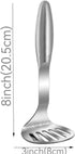 SWEIBIAI Potato Masher Stainless Steel Heavy Duty Metal Potato Ricer Food Masher Utensil Hand Masher Vegetables Fruits