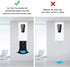 2PCS Wall Mount Soap Dispenser Bracket, Laundry Detergent Drip Catcher, Easy to Clean