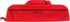 Ergo Chef 5 Pocket Bi-Fold Chef Knife Case Roll Bag, Lightweight Durable Nylon/Polyester Blend, Red