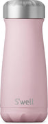 S'well Stainless Steel Traveler, 16oz, Pink Topaz, Triple Layered Vacuum Insulated Container Keeps Drinks Cold for 24
