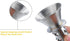 Citrus Lemon Juicer Squeezer - Hand Press Stainless Steel Manual Reamer for Fresh Juice