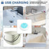 AYNEFY Ultrasonic Washing Machine, USB Powered Portable Turbine Washer for Traveling Camping Home College Dormitory