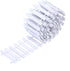 White Miniature Garden Fence, Wooden Picket Fence Border for Bonsai Fairy Garden Decoration Ornament