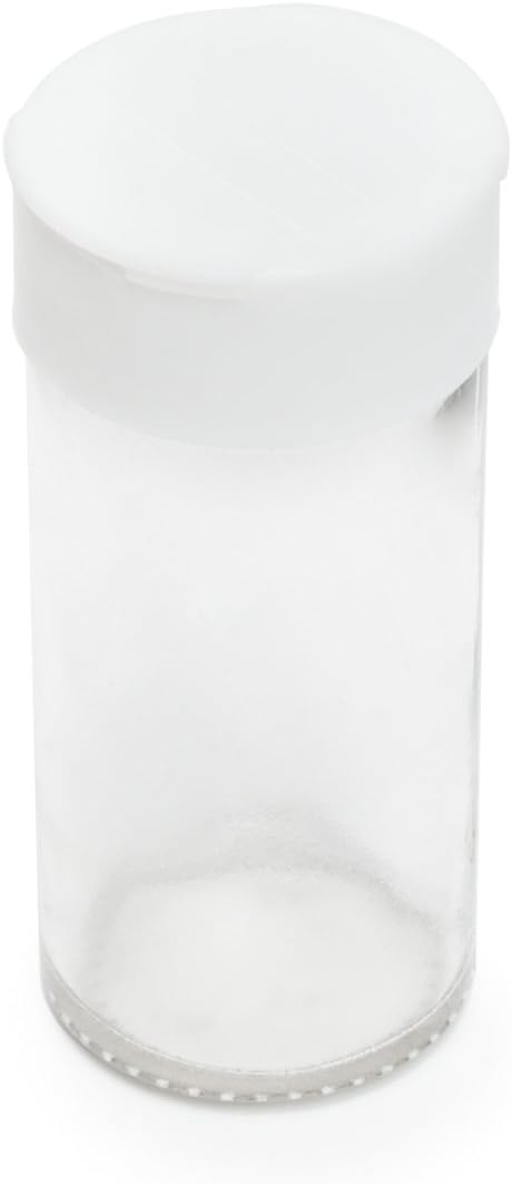 Fox Run Spice Storage Jar, 6-Ounce, Clear