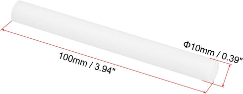 PATIKIL Humidifier Cotton Filter Sticks, 10 Pcs Refill Sticks Filter Wicks Replacement for USB Mini Humidifiers Portable Diffuser (3.94'' x 0.39''), White