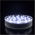 LARDUX 6 Inch Round LED Light Base Display Pedestal Stand for 3D Crystal Cube Glass Art - USB or Battery Powered