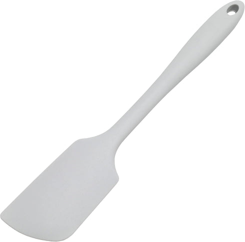 Chef Craft Premium Silicone Angled Spatula, 11 Inch, Gray