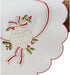 SARO LIFESTYLE Christmas Table Runner - Embroidered Holiday Ornamental Collection, 15" x 69"