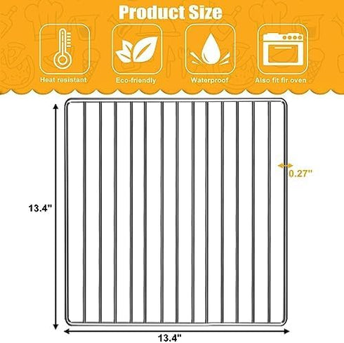 Air Fryer Rack for Ninja Foodi: 10 in 1 SP101 Digital Air Fryer Countertop Oven, Stainless Steel Accessories Baking Tray