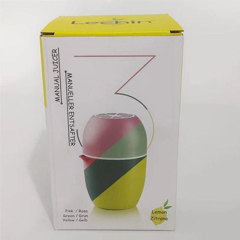 Citrus Juicer Hand Juicer with Lemon Shape - Two Press Options for Different Fruits (Green)