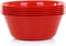 Mintra Home Snack Bowls, Medium 6pk (1.8L), Red