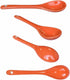 12 Color Porcelain Egg Spoons, 5 Inch Ceramic Spoons for Coffee, Dessert, Yogurt, Milky Tea