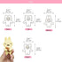 Cute Animal Cookie Cutters, 8-Piece Set Bear, Cat, Bunny, Piglet Cookie Cutter and Face Stamps