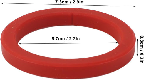 Silicone Group Gasket 2PCS E61 Replacement for Gaggia Coffee Machines,Lasts Longer,Leak Proof and,High Temp Resistance,Good Fit for Kitchen Essentials, Jeffergarden8hey7pqn5i