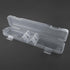 OriGlam Transparent Tableware Storage Case, Portable Flatware Utensil Box, Clear Cutlery Organizers for Travel Camping