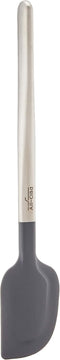 All-Clad Specialty Silicone Kitchen Gadgets Spatula Kitchen Tools, Silver Stainless Steel and Black