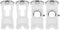 DA61-07540A Freezer Door Handle Support Kit, Refrigerator Replacement Handles Compatible with Samsung AP5578979