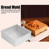 Square Cake Pan, Square Baking Pan Cake Pans Shapes Aluminum Square Cheesecake Pan with Removable Bottom, 8.7inch Square Cake Mold Pan Removable Bottom Square Cake Molds Bakeware Cake Pan