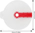 Mixing Bowl Splatter Guard, Silicone Mixing Bowl Splatter Screen Guard Mixer Splatter Guard Silicone Splatter Cover for Egg Bowl Whisks Cover Whisk Cooking Splash Cover by Motroce