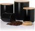 Sweejar Kitchen Canisters Ceramic Food Storage Jar Set, Stackable Containers with Airtight