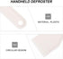 MAGICLULU Plastic Refrigerator Shovel, White De-Ice Scraper with Handle for Kitchen
