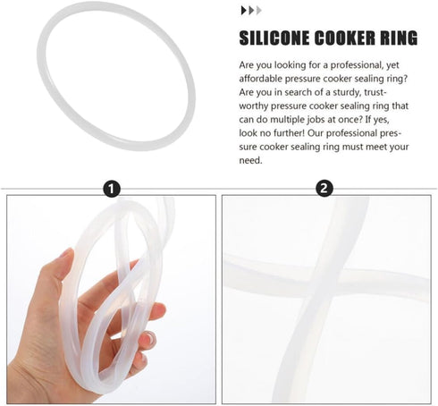 Pressure Cooker Replacement Joint Gasket Silicone Rings for 8L and 6L Cocotte Minute Seb Kitchen Tool