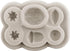 Blueberry Raspberry Strawberry Fondant Molds, Silicone Mold for Cake Decorating, Set of 5
